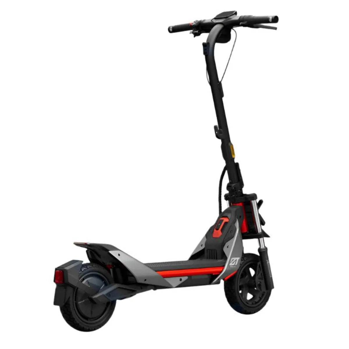 Segway Ninebot ZT3 Pro vue laterale basse, pneus tubeless 11 pouces